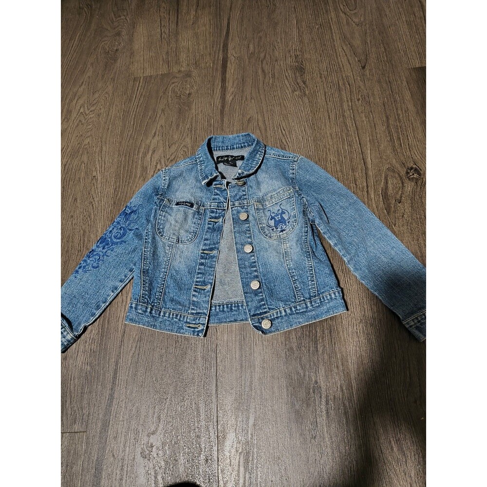 Girls baby phat jean jacket size 5/6